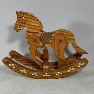 Wood Toy Rocking Horse